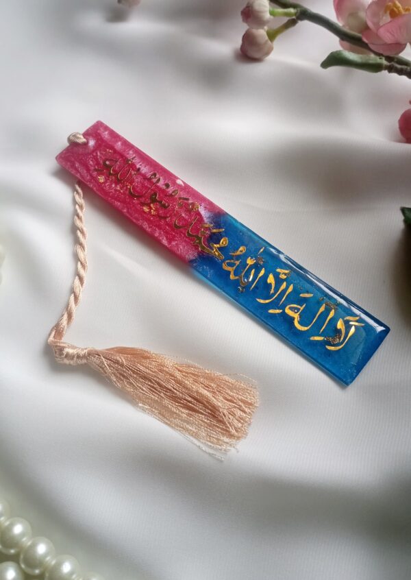 Bluish Pink Bookmark