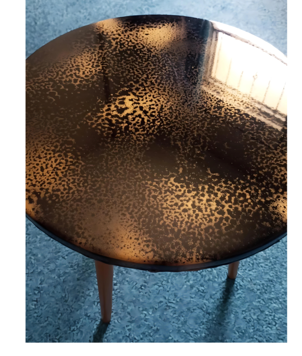Resin handmade coffee table